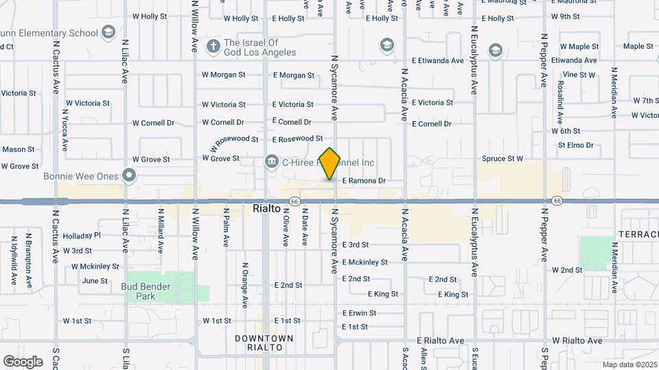 251 E Ramona Dr Map and Location Details