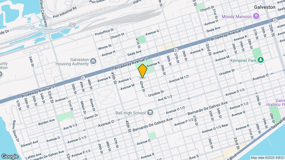 1218 42nd St Map and Location Details