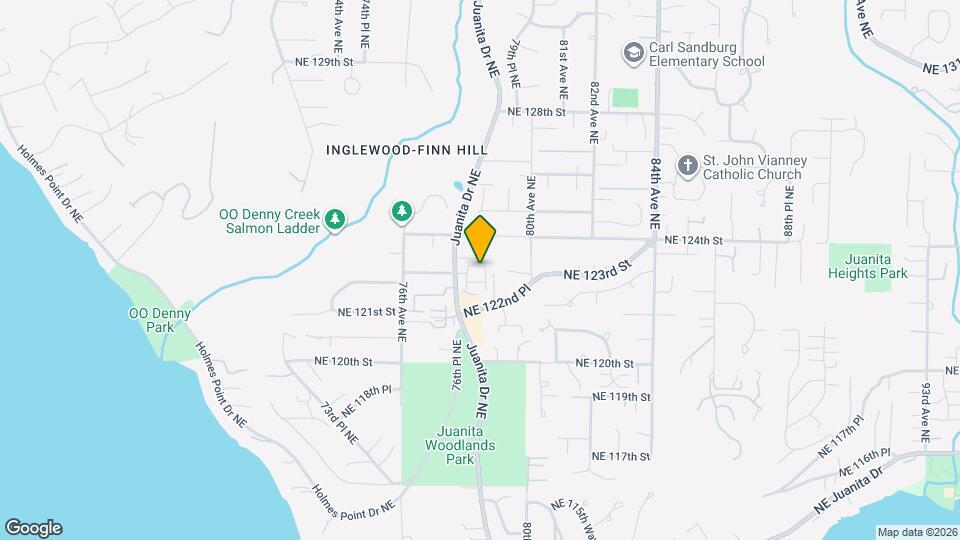 7811 NE 123rd Ct Map and Location Details