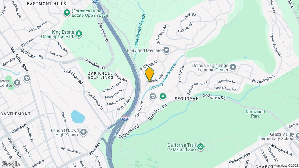 3830 Twin Oaks Way Map and Location Details