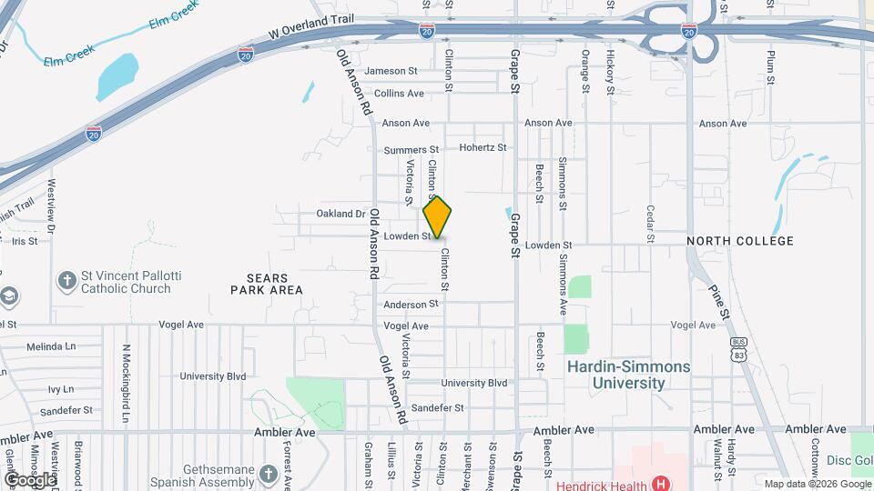 2658 Clinton St Map and Location Details