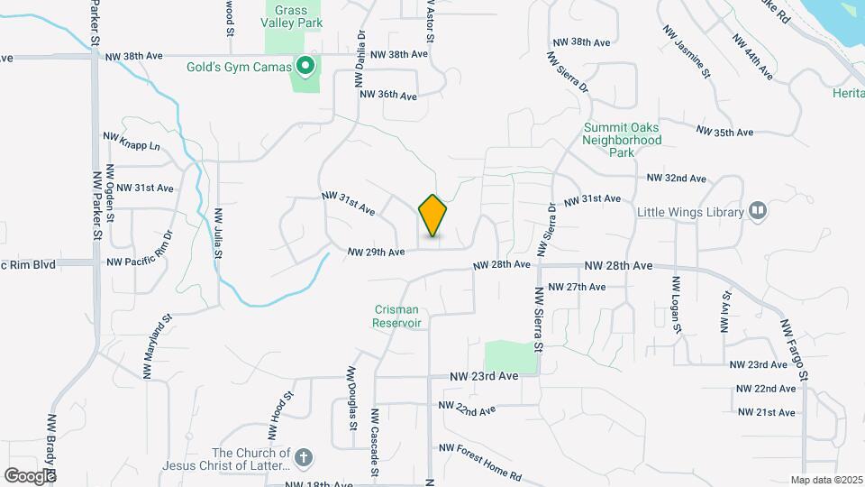 2917 NW Watkins Ct Map and Location Details