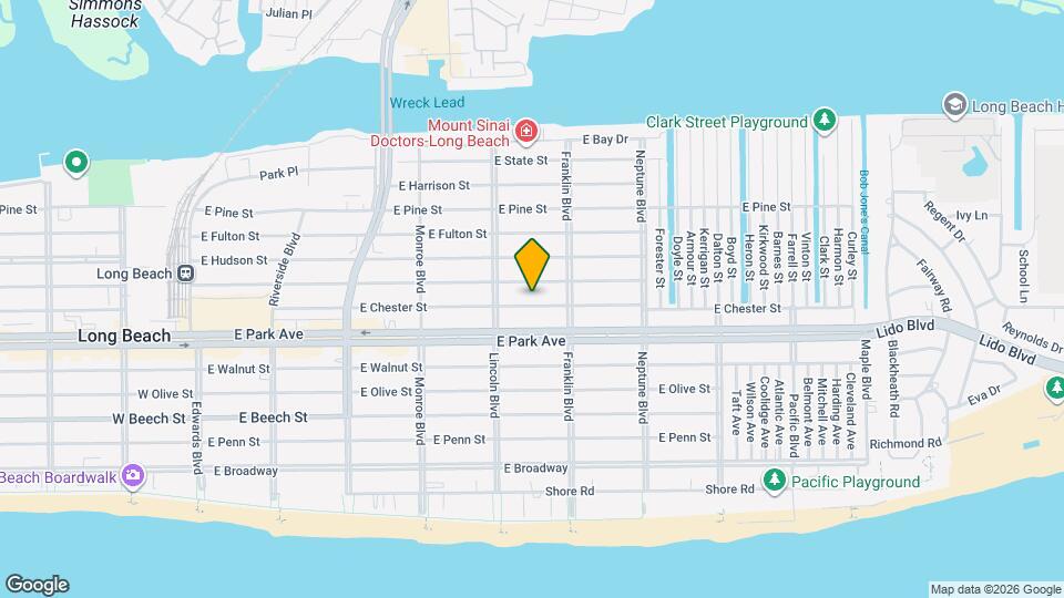 435 E Chester St Mapa y Detalles de la Ubicación