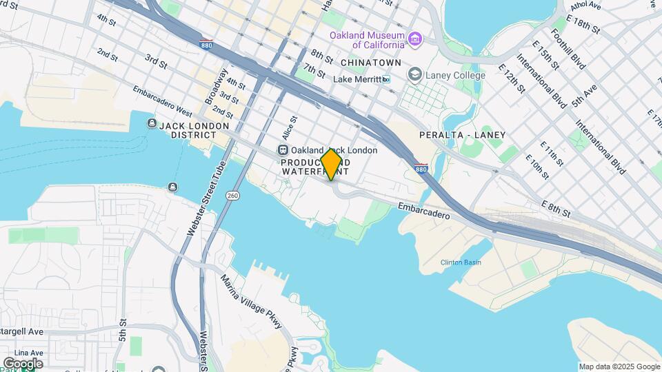 3 Embarcadero West Map and Location Details