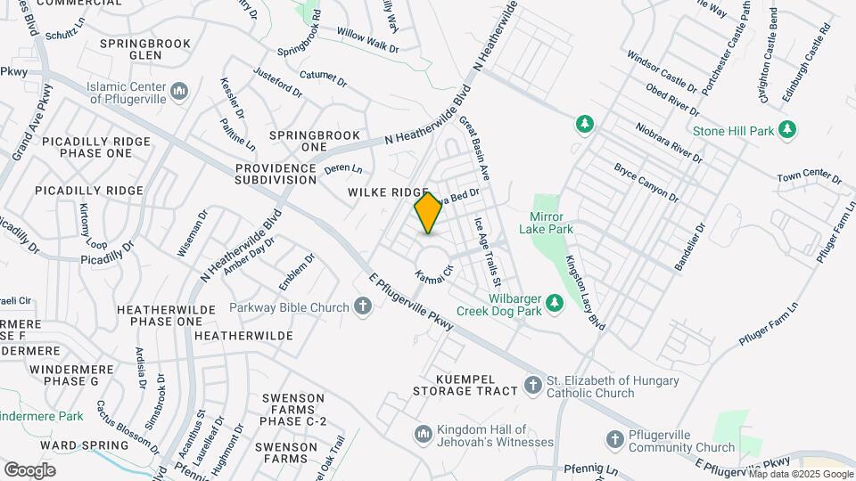 617 Katmai Cir Map and Location Details