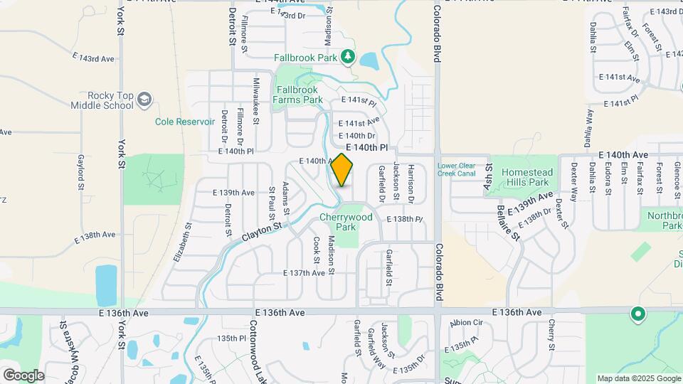 13890 Madison St Map and Location Details