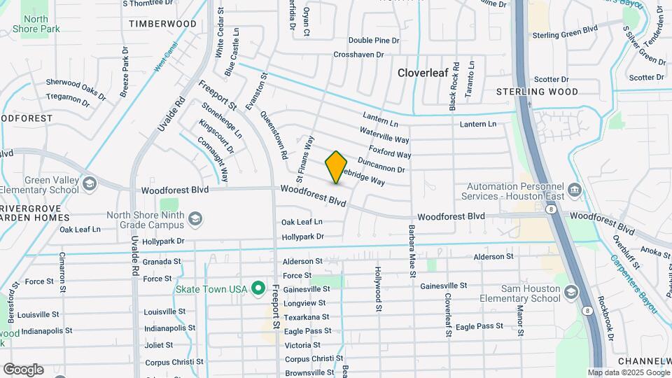 14022 Roundstone Ln Map and Location Details