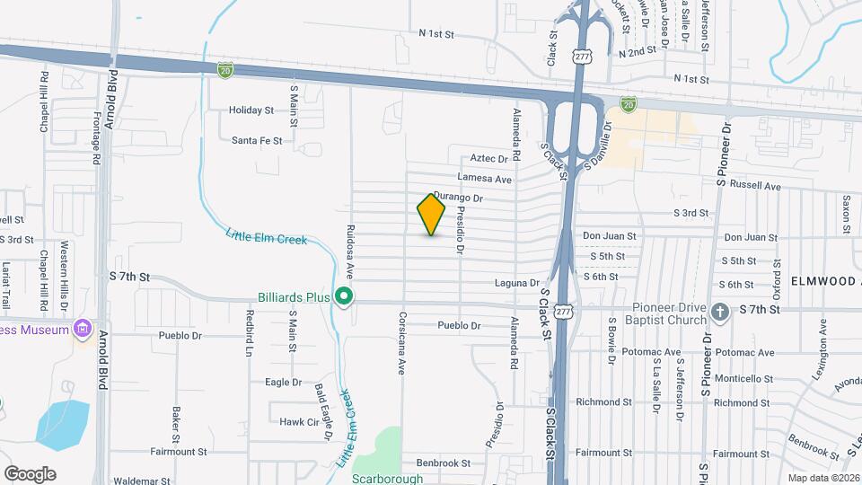 5349 Questa Dr Map and Location Details