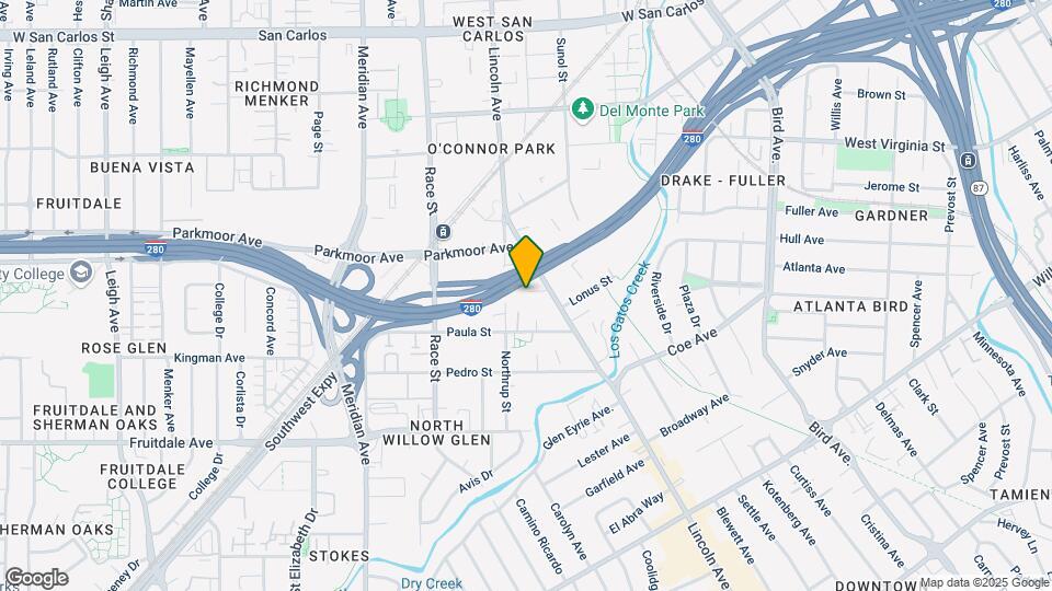 734 Northrup St Map and Location Details
