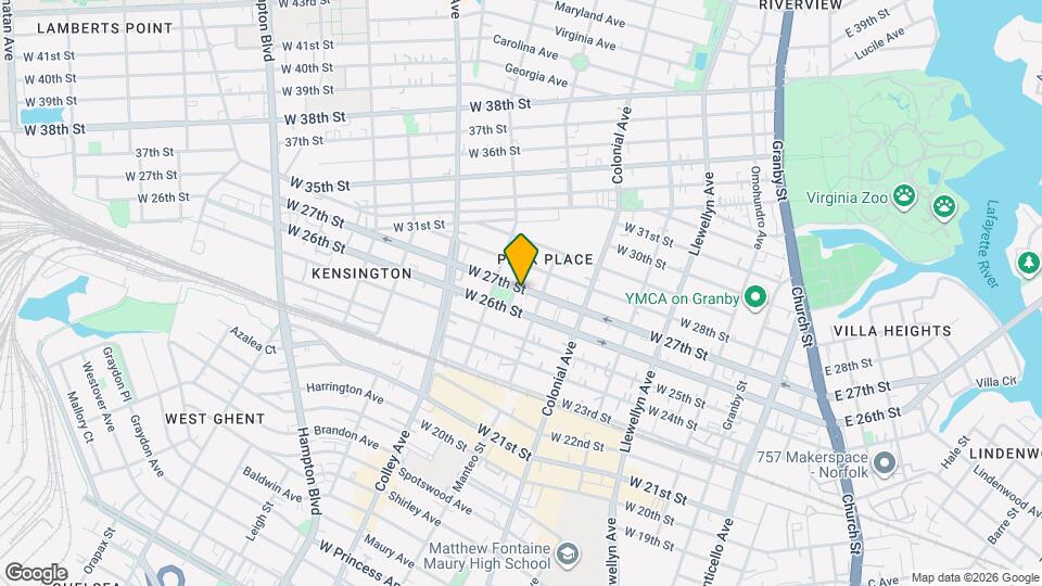 2614 Munson St Map and Location Details