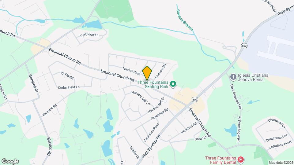 2756 Emanuel Church Rd Map and Location Details