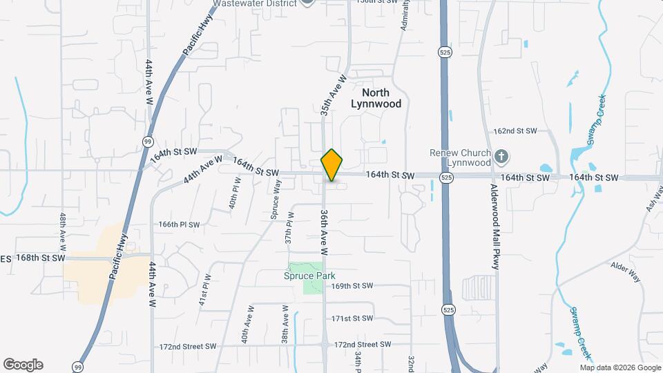 3525 164th Pl SW Map and Location Details