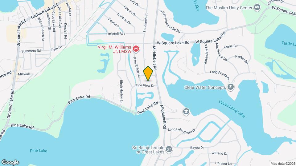 2360 Pine View Dr Map and Location Details