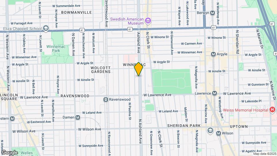 4866 N Ashland Ave, Unit 2E Map and Location Details