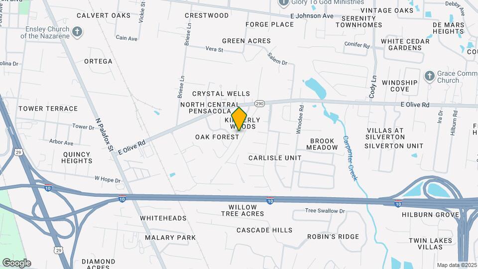 7804 Deborah Dr Map and Location Details