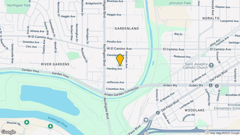 441 Harding Ave Map and Location Details