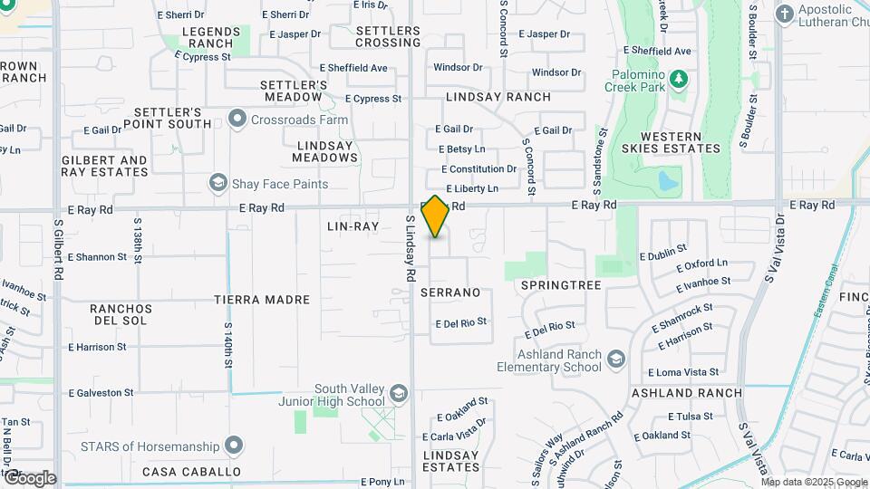 1683 S Heritage Dr Map and Location Details