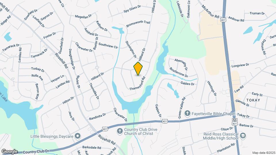 505 Granther Ct Map and Location Details