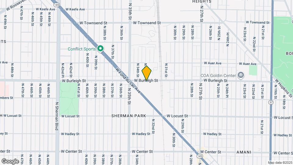 3233-3233 W Burleigh St Map and Location Details