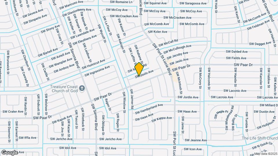 942 SW Jaslo Ave Map and Location Details