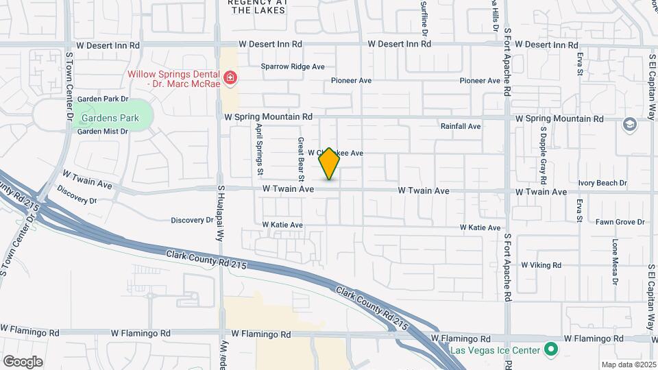 9891 Sierra Canyon Way Map and Location Details