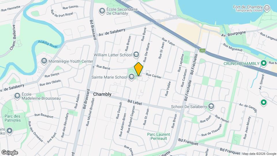 1101 Benoit Rue Map and Location Details