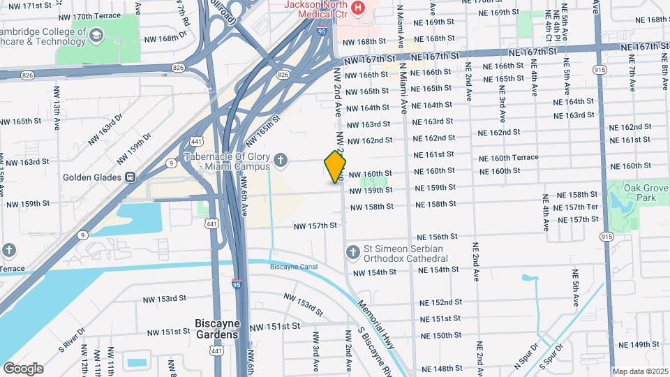 205 NW 159th St Map and Location Details