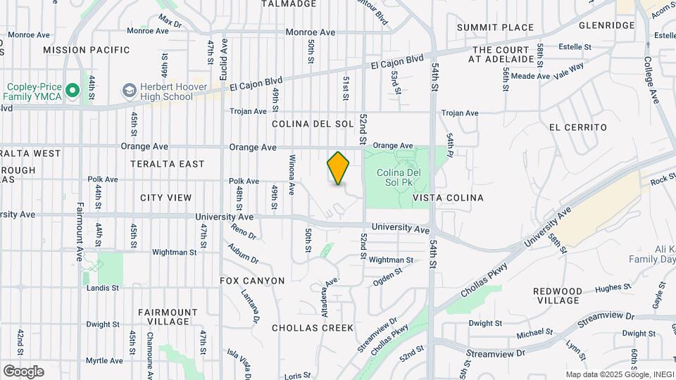 51st Street Apartment Homes Map and Location Details
