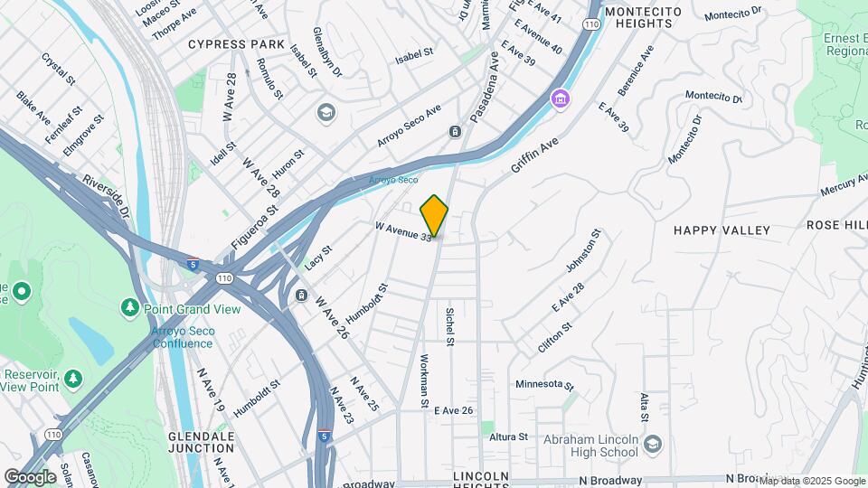 3239 Pasadena Ave Map and Location Details