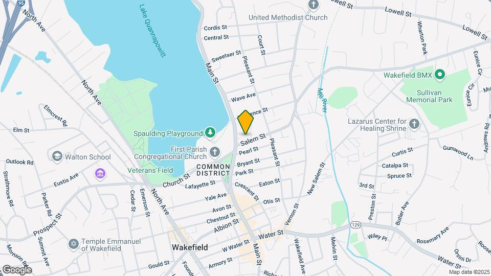 9 Salem St, Unit 1 Map and Location Details