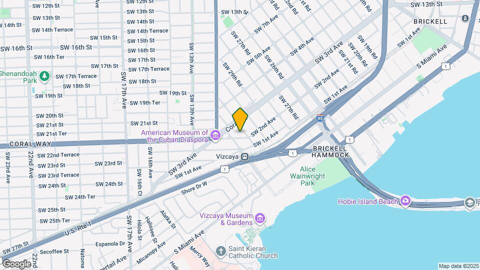 1027 SW 22nd St Map and Location Details