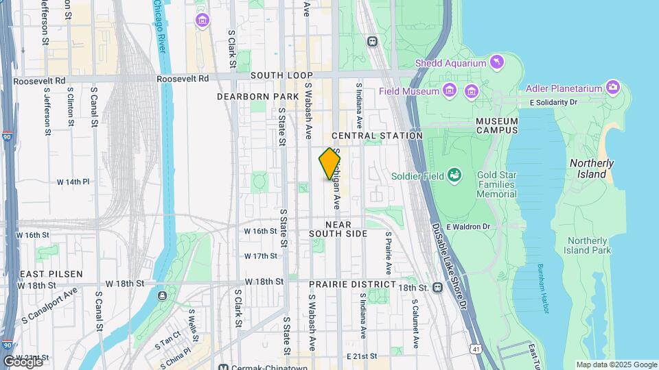 1464 Michigan Ave Map and Location Details
