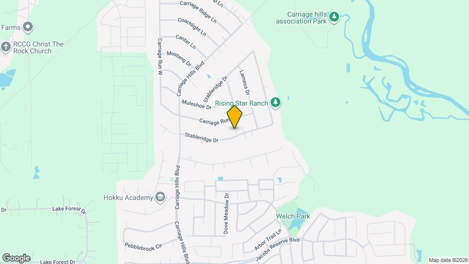 2311 Stableridge Dr Map and Location Details