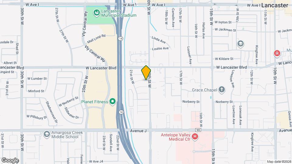 2010 W Lumber St Map and Location Details