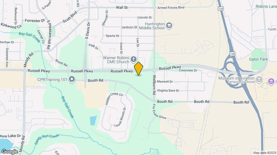 Crosswinds Mapa y Detalles de la Ubicación