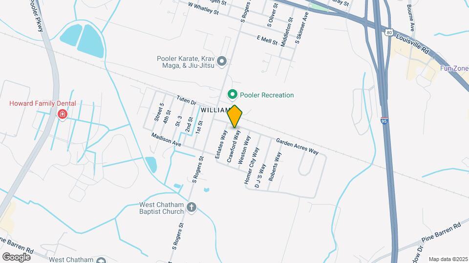 1205 Crawford Way Map and Location Details