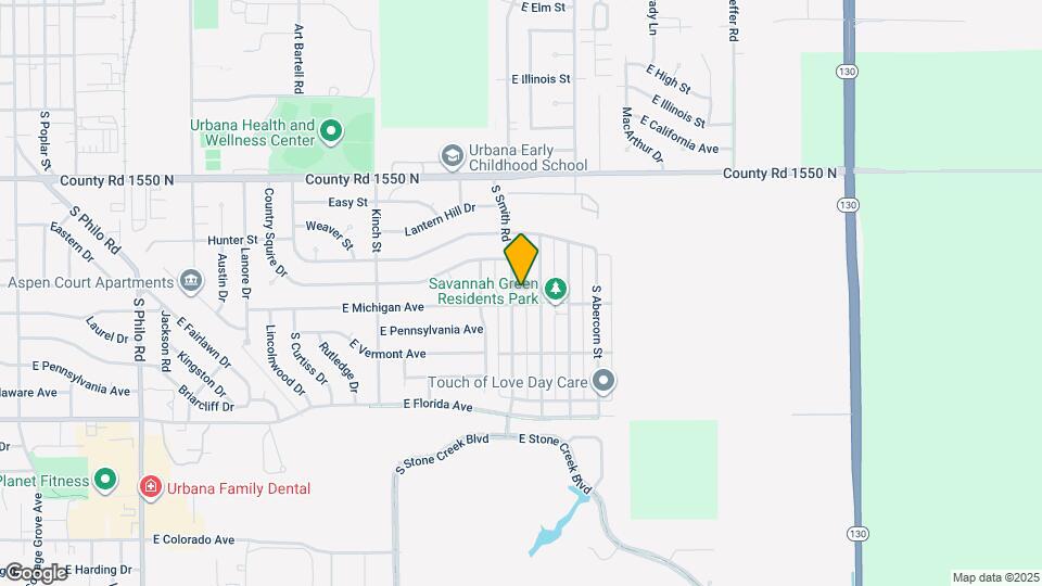 1316 S Smith Rd Map and Location Details