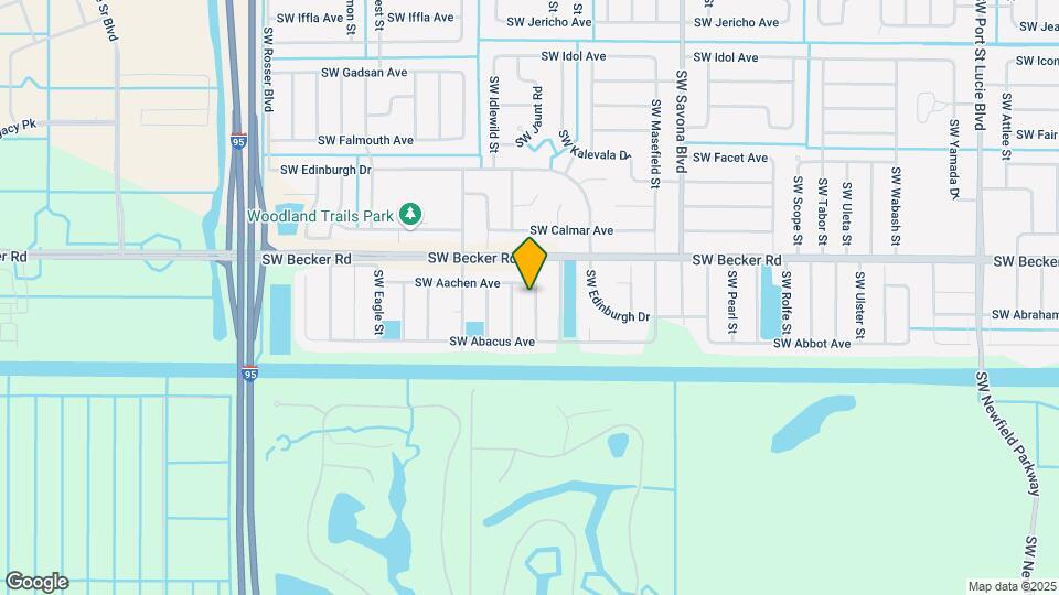 4630 SW Keats St Map and Location Details