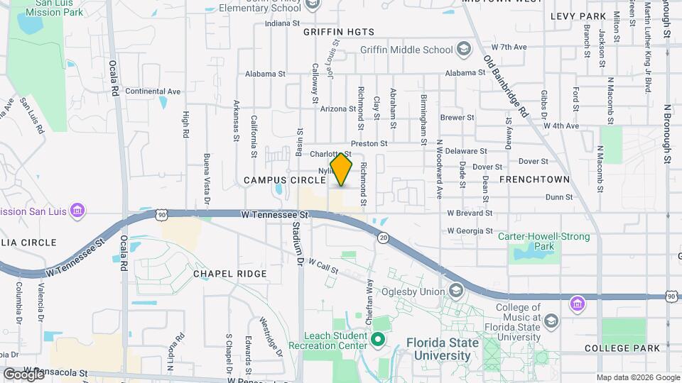 1343 Hancock St Mapa y Detalles de la Ubicación