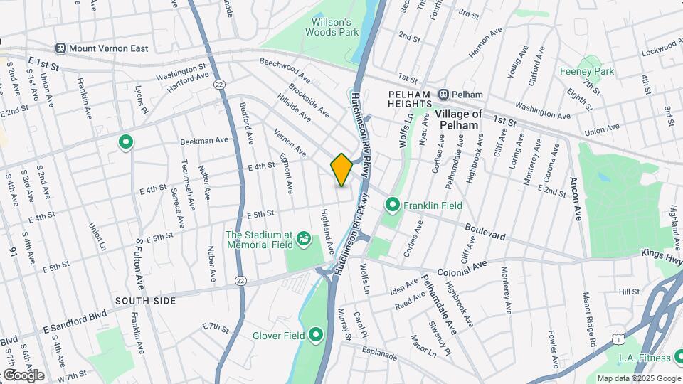 349 Warwick Ave Map and Location Details