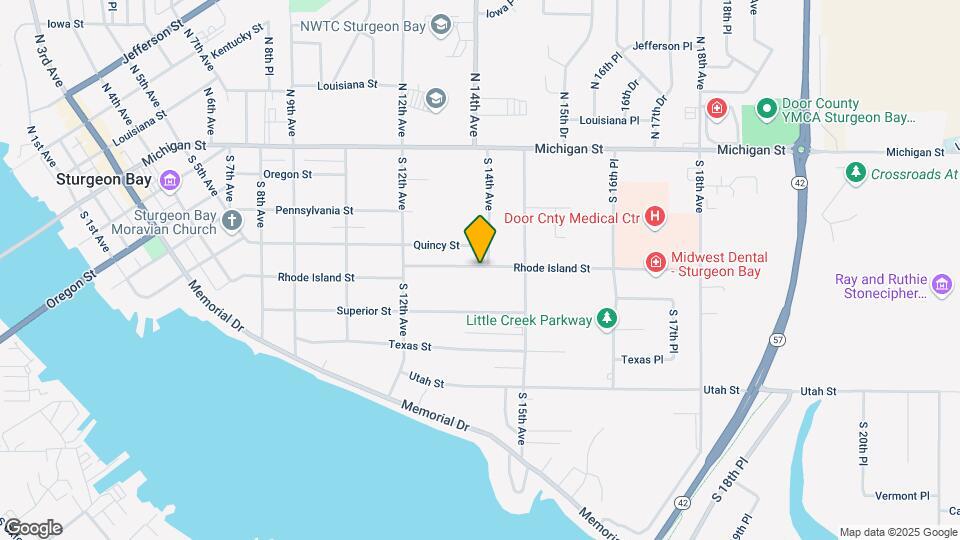 1339 Rhode Island St Map and Location Details