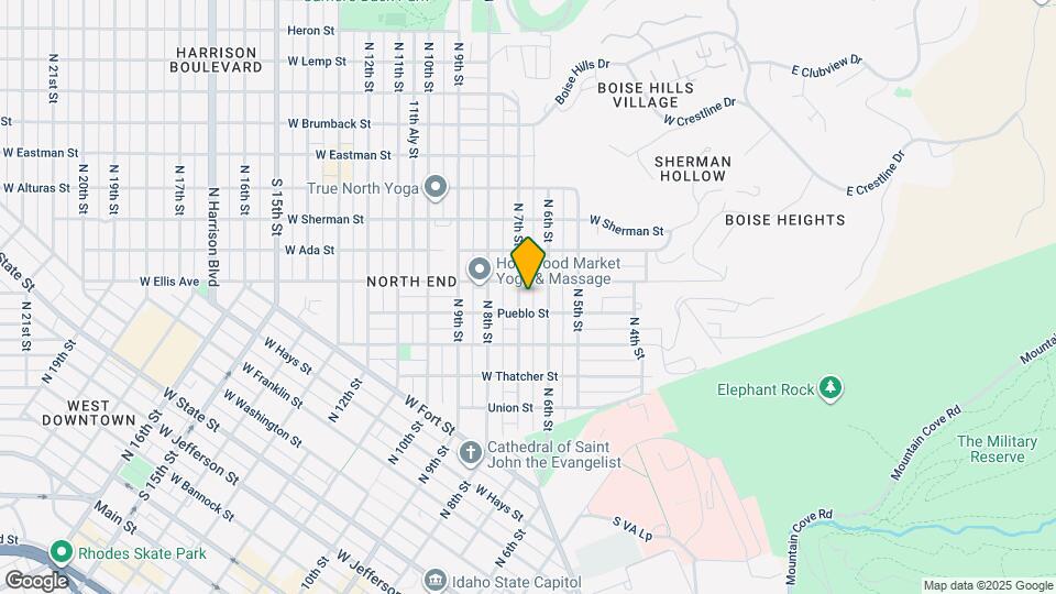 1312 N 7th St Map and Location Details