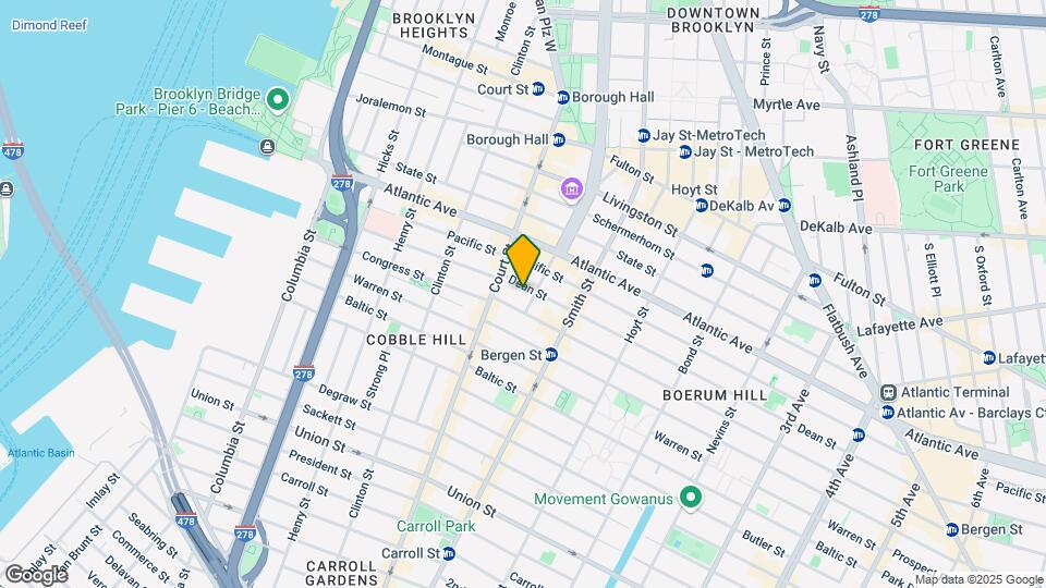 15 Bergen St Map and Location Details
