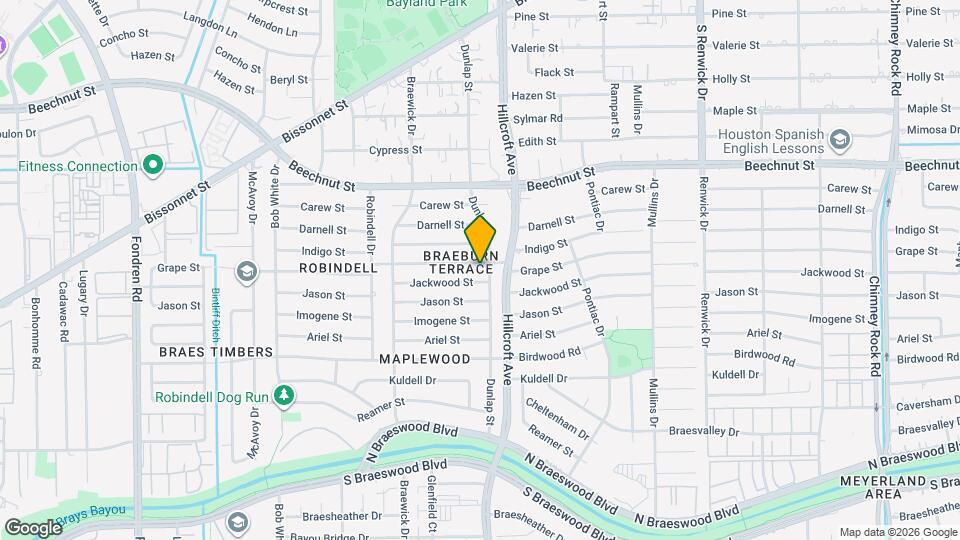 5805 Grape St Map and Location Details