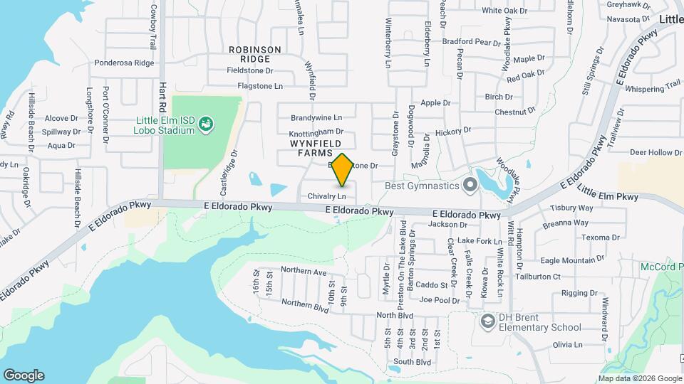 1580 Chivalry Ln Map and Location Details