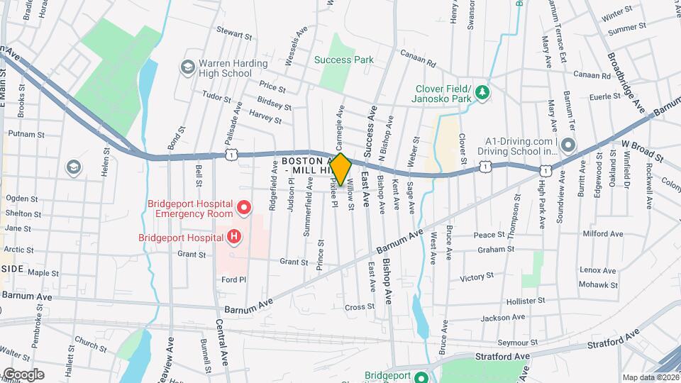 279 Clermont Ave Map and Location Details