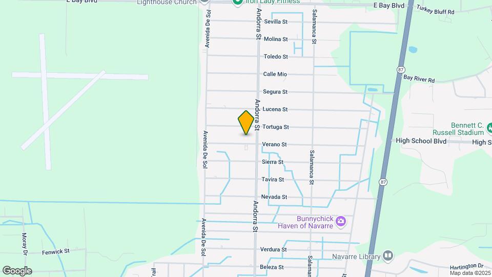 8204 Verano St Map and Location Details