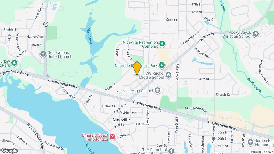 712 Cypress Dr Map and Location Details