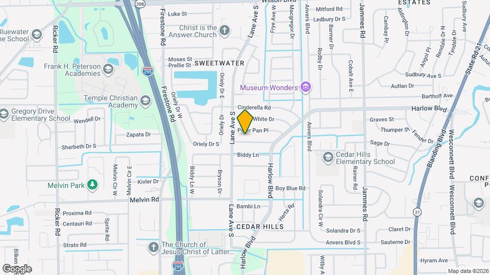6873 Tom Thumb Dr Map and Location Details