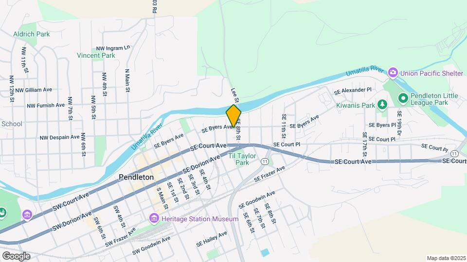 714 SE Byers Ave Mapa y Detalles de la Ubicación